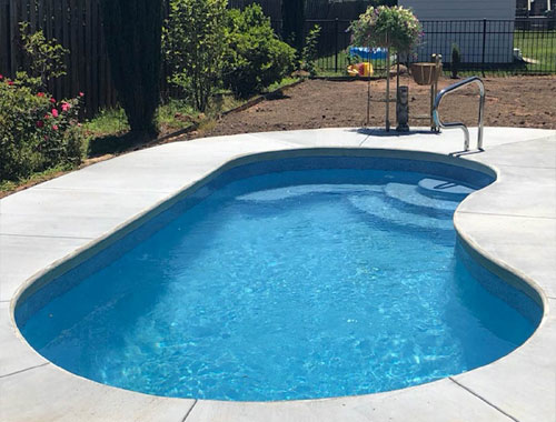 Kidney Shaped Swimming Pools Manufacturer in Rajkot
